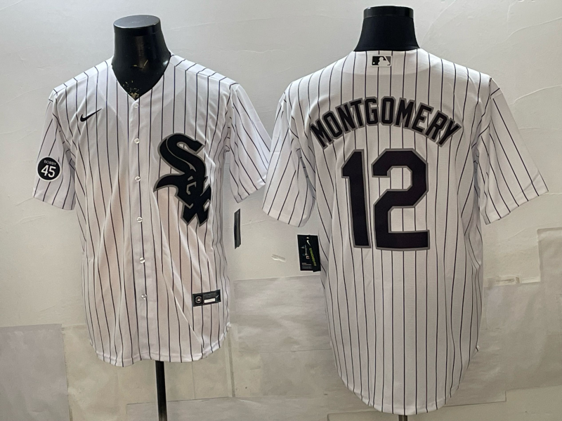 2026 Men Nike Chicago White Sox #12 Montgomery white MLB Jersey002->chicago white sox->MLB Jersey